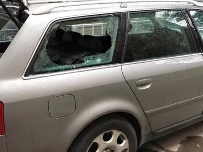 Во Львове повредили автомобиль активиста