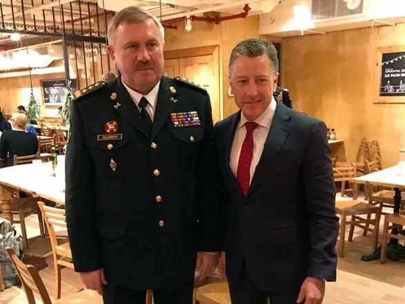 Командувач Нацгвардії України обговорив з Волкером ситуацію на Донбасі