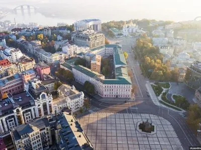 В Киеве 1 июля перекроют Софийскую площадь