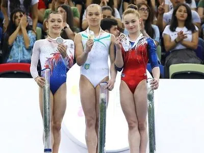 Украинские гимнасты завоевали две лицензии на будущие Юношеские Олимпийские игры