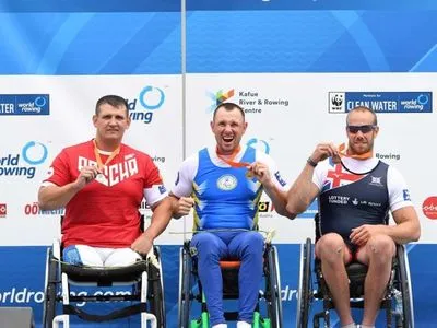Украинские паралимпийцы стали первыми на этапе Кубка мира по академической гребле