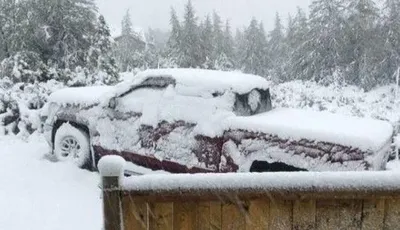 Канаду засипало снігом