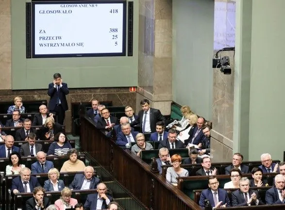 Сейм Польщі ухвалив зміни до закону із забороною "бандеризму"