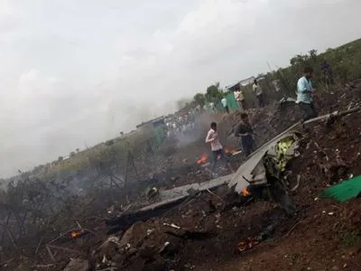 Истребитель Су-30 разбился на западе Индии