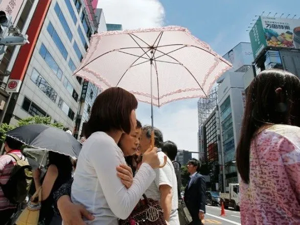 Аномальная жара в Японии: есть первые жертвы
