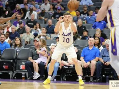 Українець став найрезультативнішим гравцем "Лейкерс" у грі Літньої ліги НБА