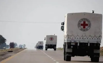 Червоний Хрест відправив на Донбас 110 тонн гумдопомоги