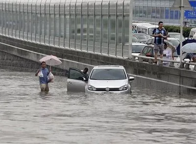 В Китае продолжаются наводнения