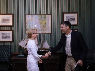 Тимошенко обсудила с Гербстом, как давить на Россию