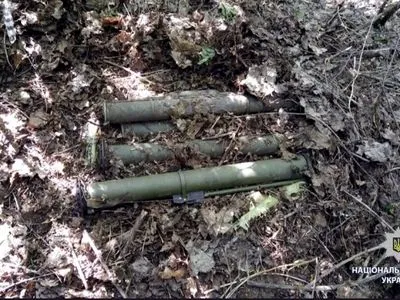 На Харківщині у лісосмузі виявили схрон з гранатометами