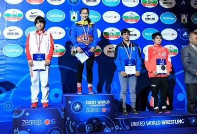 Українські борці виграли чотири нагороди на юнацькому чемпіонаті світу