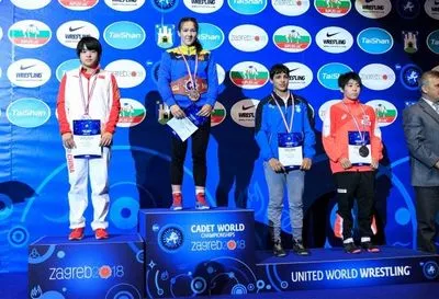 Українські борці виграли чотири нагороди на юнацькому чемпіонаті світу