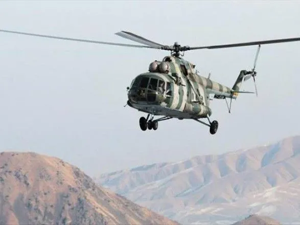 В Кыргызстане во время спасательной операции потерпел крушение военный вертолет