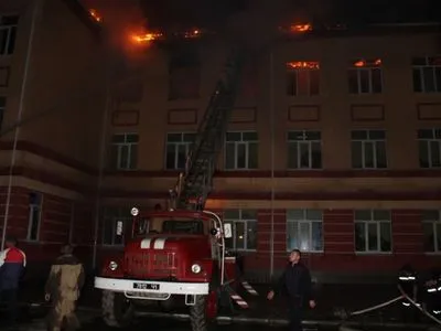 В школе в Одесской области произошел пожар