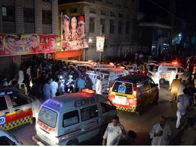 Жертвами взрыва на митинге левой партии в Пакистане стали 15 человек