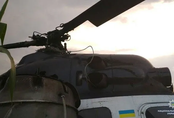 Через аварію вертольота на Чернігівщині без світла залишилися п'ять сіл