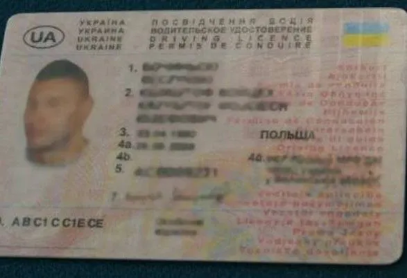 Польские пограничники задержали украинцев с поддельными документами