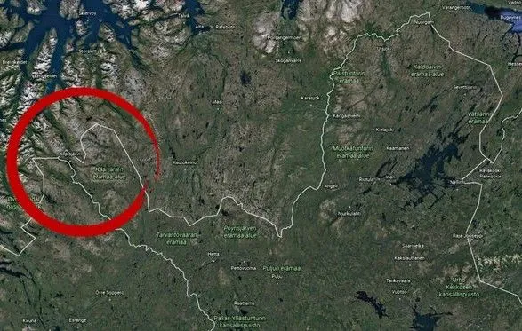 СМИ: норвежский вертолет упал на севере Финляндии
