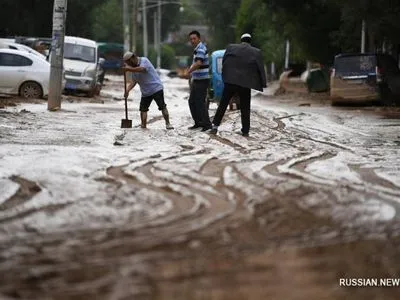 Наводнение в Китае: экстренно эвакуировали более 5 тыс. человек