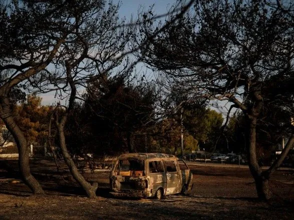 Лесные пожары в Греции: 40 человек считаются пропавшими без вести