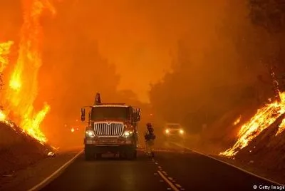 В результате пожаров в Калифорнии погибли два человека