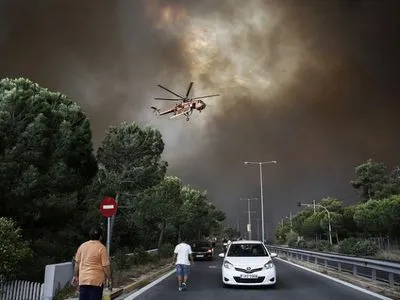Число жертв лісових пожеж у Греції зросло до 91 особи