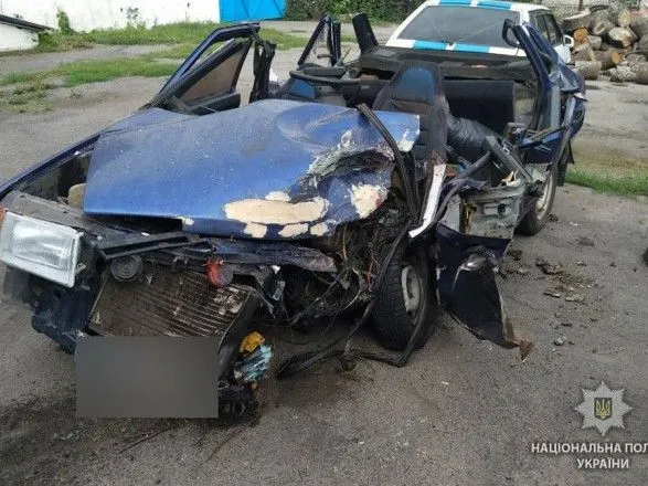 В Полтавской области в результате столкновения грузовика и легковушки пострадали дети