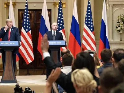 Трамп заявил, что считает замечательной своей встрече с Путиным в Хельсинки