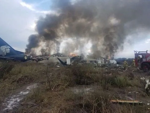 В результате катастрофы самолета в Мексике никто не погиб