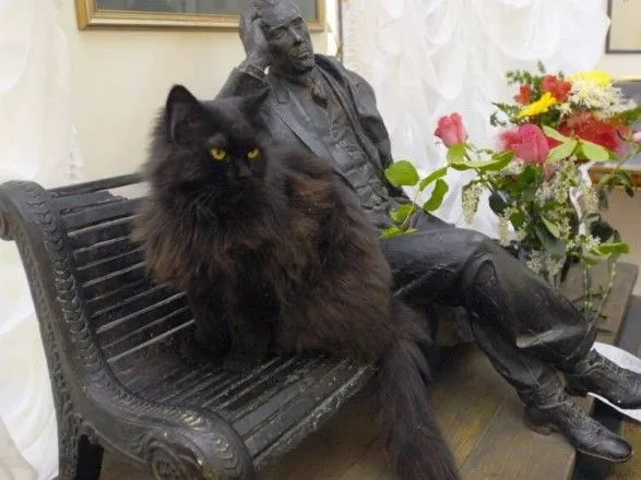 В Москве с "Булгаковского дома" украли кота Бегемота
