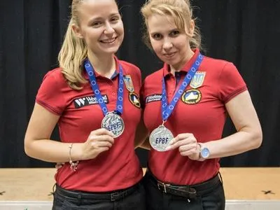 Украинки завоевали несколько медалей на ЧЕ по бильярдному спорту
