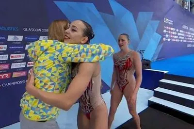 Украинские синхронистки завоевали медаль на первом в истории ЧЕ по летним видам спорта