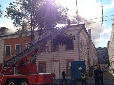 Пожар в харьковской академии ликвидировали