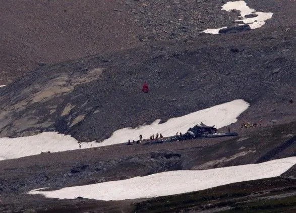 В Альпах разбился легкомоторный самолет