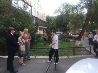 В Киеве встретили политзаключенного Костенко