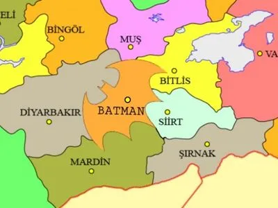 Более 20 тысяч человек просят изменить границы турецкой провинции в честь Бэтмена