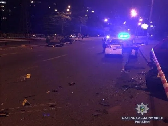 Смертельное ДТП в Киеве: Skoda въехала в три автомобиля и перевернулась
