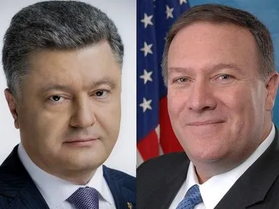 Порошенко обсудил с Госсекретарем США противодействие российской агрессии