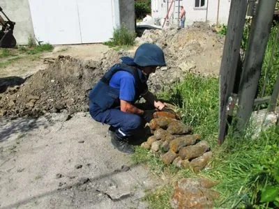 На Днепропетровщине ГСЧС уничтожила 34 боеприпасы, которые обнаружили граждане
