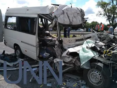 ДТП с десятью погибшими под Житомиром: полиция предполагает, что водитель уснул за рулем
