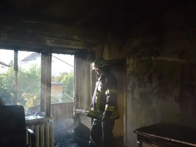 Во время ликвидации пожара в квартире в Днепре обнаружено тело мужчины