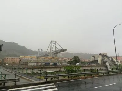 Украинский консул поддерживает контакт с полицией после обрушения моста в Италии