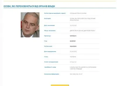 Екс-голову Апеляційного суду Криму оголосили в розшук