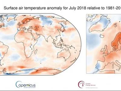 У липні в світі була аномальна спека