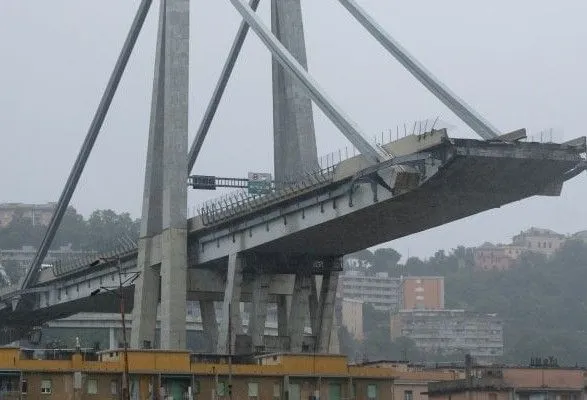 Влада Італії почала розслідування стосовно фірми, яка обслуговувала міст у Генуї