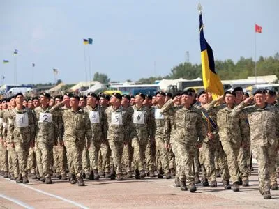 В Киеве прошла очередная тренировка к военному параду по случаю Дня Независимости
