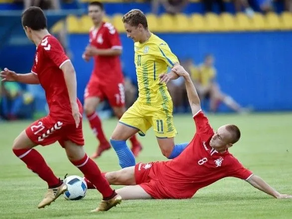 Юношеская сборная Украины по футболу одержала вторую победу на мемориале Банникова