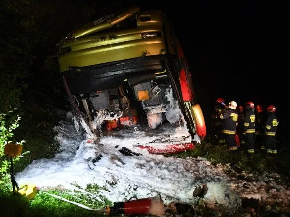 У Польщі назвали попередню причину ДТП з українським автобусом