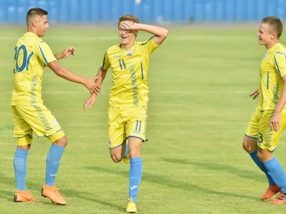Юношеские футболисты сборной Украины пробились в финал мемориала Банникова