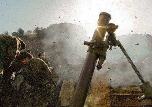 Сьогодні бойовики гатили по українських позиціях з артилерії